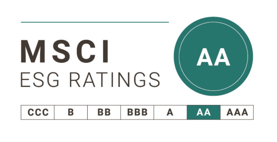 ɫֱ Maintains “AA” ESG Rating from MSCI